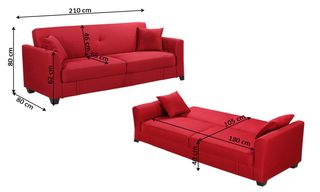 OFERTA!!SOFA CAMA CON ARCON A 249€