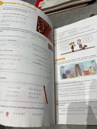 Matemáticas. 6 Primaria. Savia (Spanish Edition)