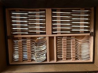 Cubertería Iber U Plata Usado Como Nuevo