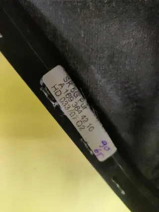 POMO + FUNDA PALANCA CAMBIOS MERCEDES W169 W245 5V