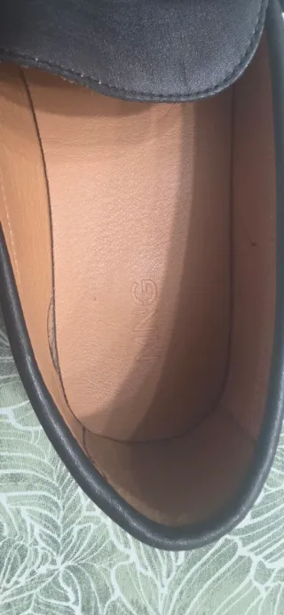 Mocasines negros Mango Talla 43