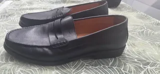 Mocasines negros Mango Talla 43