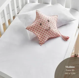 Pikolin Protector Colchón Cuna 60x120cm Algodón