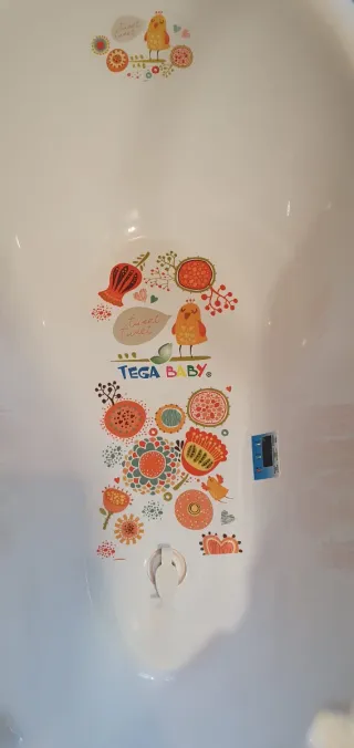 Bañera bebé Tega Baby con termómetro