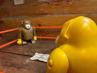 Juego Boxeo Animales GEYPER Vintage Años 80