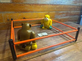 Juego Boxeo Animales GEYPER Vintage Años 80