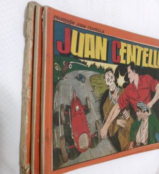 Juan Centella, tres comics antiguos