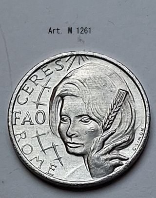Medaglia commemorativa 20 ANNI DELLA FAO IN ITALIA