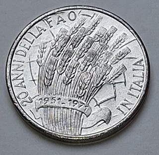 Medaglia commemorativa 20 ANNI DELLA FAO IN ITALIA