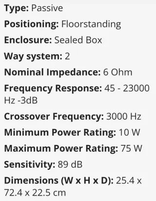 Altavoces ADVENT Prodigy Tower