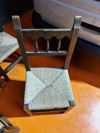 Conjunto 6 Sillas Madera