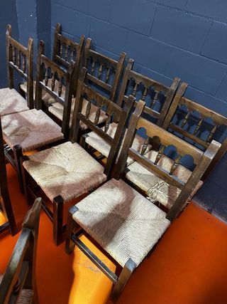 Conjunto 6 Sillas Madera