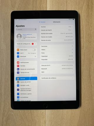 iPad 9ª Gen Grigio Siderale