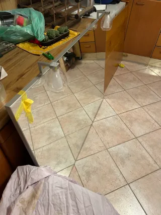 Mobile bagno colore verde acqua come in foto.