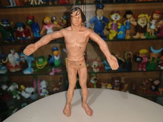 Antigua figura flexi goma pvc años 80 Tarzan Vicma