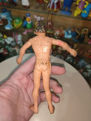 Antigua figura flexi goma pvc años 80 Tarzan Vicma