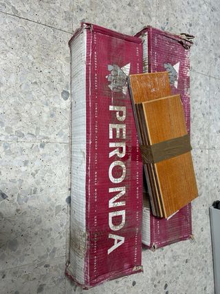 Regalo piezas suelo cerámica imitación madera