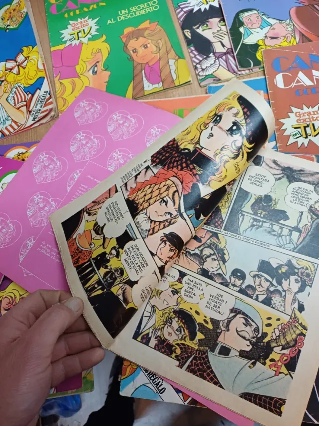 Lote Cómics Candy Candy, años 80, bruguera