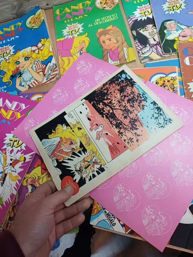 Lote Cómics Candy Candy, años 80, bruguera