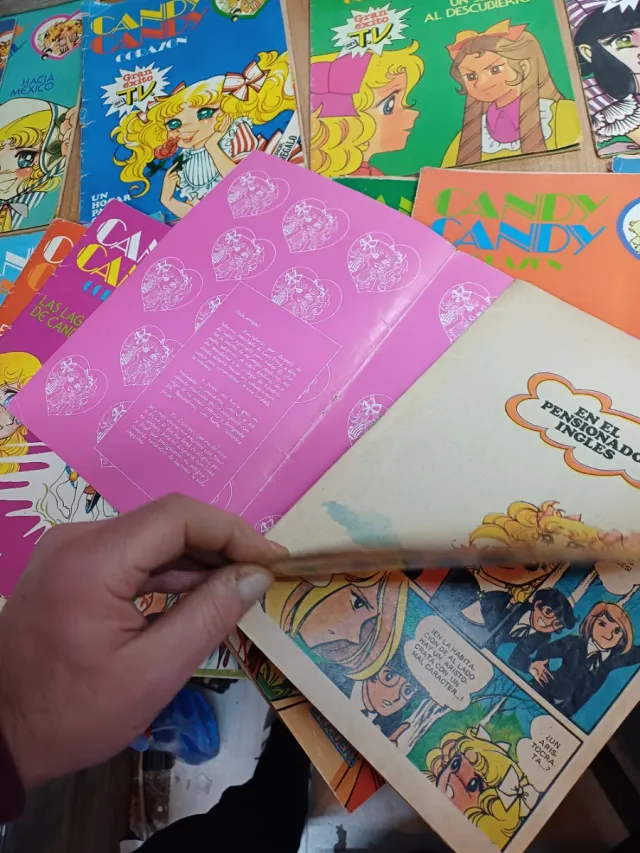 Lote Cómics Candy Candy, años 80, bruguera