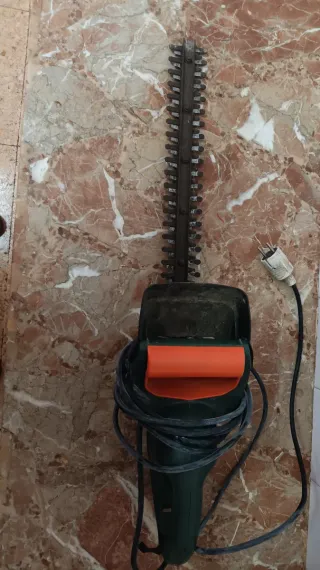 Conjunto de herramientas jardinería.