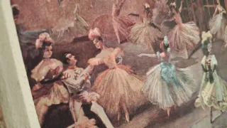 Cuadro Impresión Ballet lámina metálica