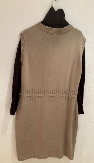 Vestido FESTA de punto invierno mujer talla 50