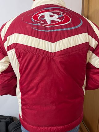 Chaqueta Rottweiler Roja y Blanca