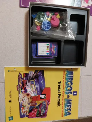 Mini Juego de mesa Trivial Pursuit