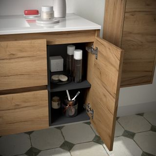 liquidación mueble de baño con lavabo 85cm