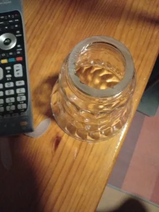 Tulipa de lampara de vidrio