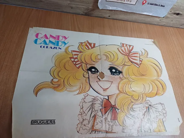 Lote Pósters Candy Candy Bruguera