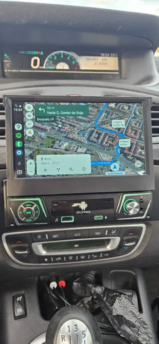 Radio de coche compatible Android auto y Apple car