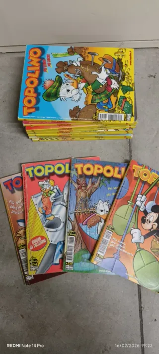 Topolino lotto anni 90