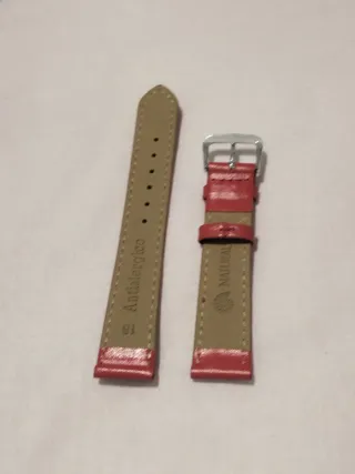 Correa piel reloj nueva