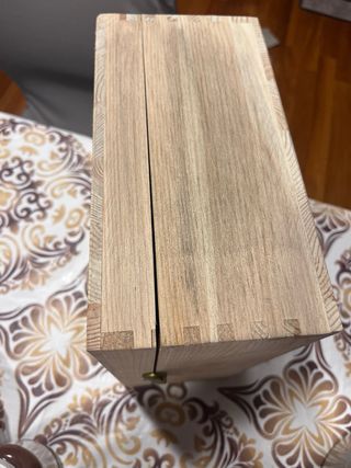 Elegante Cassetta in Legno SEGNANA Porta Bottiglia