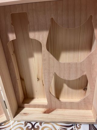 Elegante Cassetta in Legno SEGNANA Porta Bottiglia