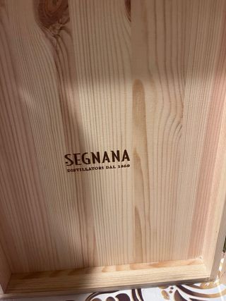 Elegante Cassetta in Legno SEGNANA Porta Bottiglia