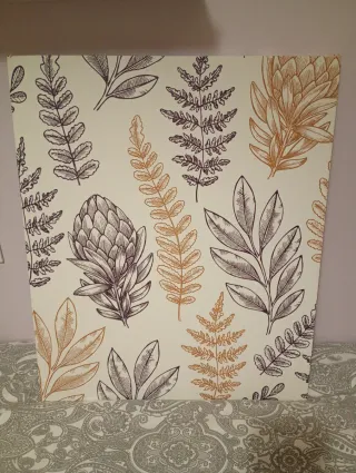 Cuadro decorativo floral