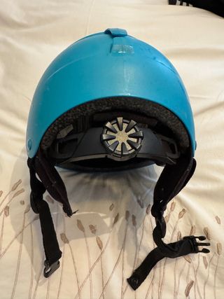 Casco de esquí infantil azul