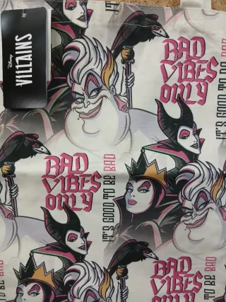 Bolsa de tela Disney Villanos