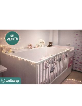 Conjunto Cama Infantil + Mesita Noche + escritorio