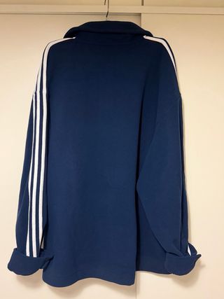 Polar adidas long sleeve azul (oversize)