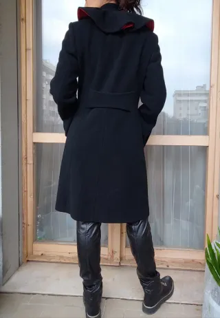 Cappotto donna con ruches