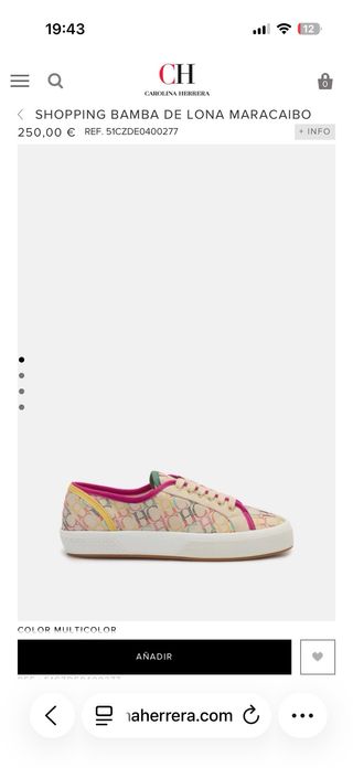 Zapatillas Carolina Herrera Multicolor