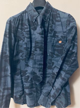 Camisa azul corbata ‘Adolfo Domínguez’