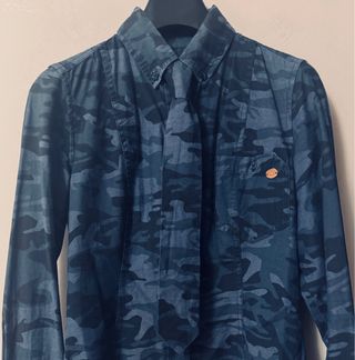 Camisa azul corbata ‘Adolfo Domínguez’