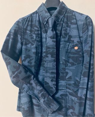 Camisa azul corbata ‘Adolfo Domínguez’