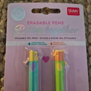 Canetas apagáveis Legami Better Together