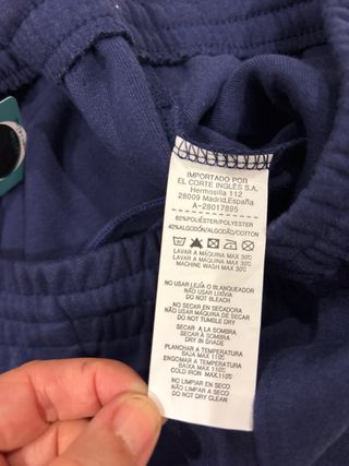 Pantaloñón chandal talla 58